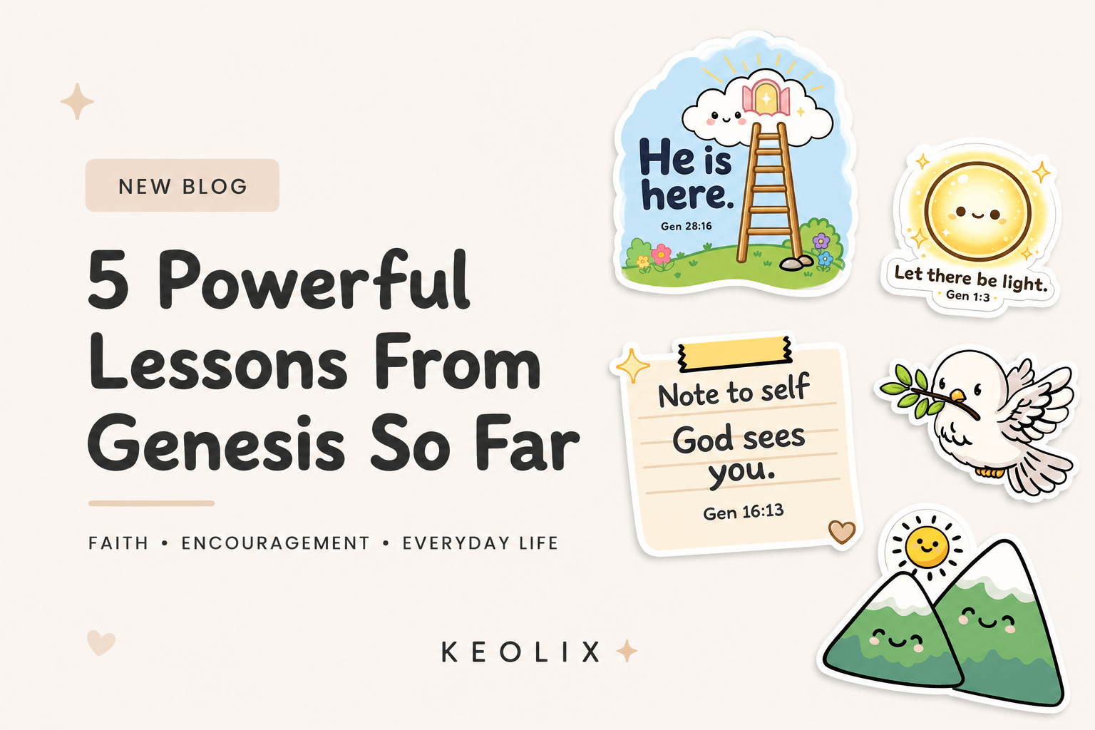 5 Powerful Lessons From Genesis So Far (And Why They're Still Relevant Today)