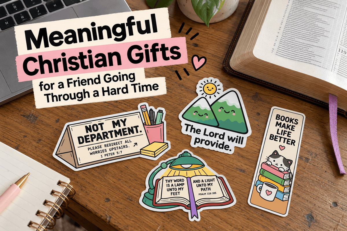 Meaningful Christian Gifts for a Friend Going Through a Hard Time