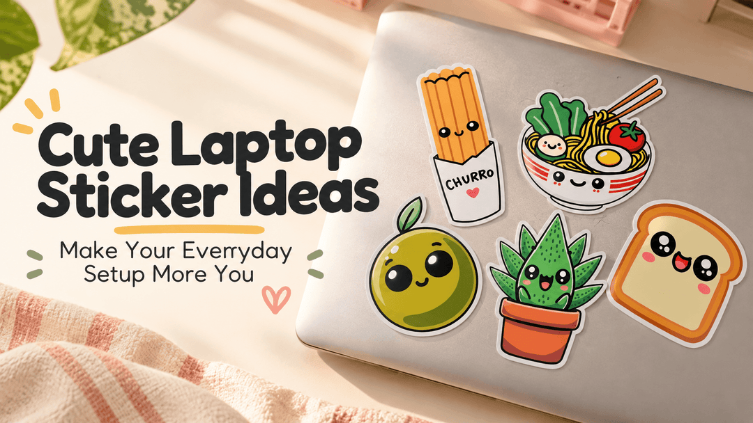 Cute Laptop Sticker Ideas to Make Your Everyday Setup More You