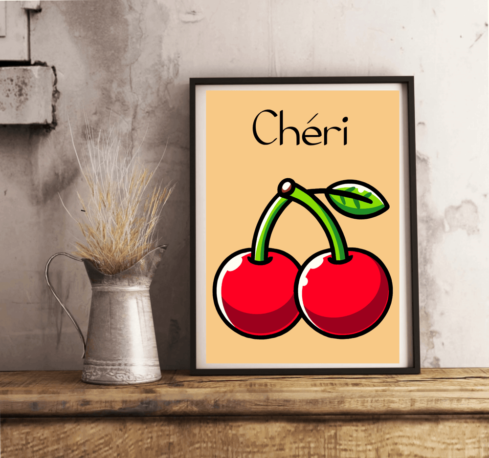 Chéri Red Cherry Print - Baby Keo