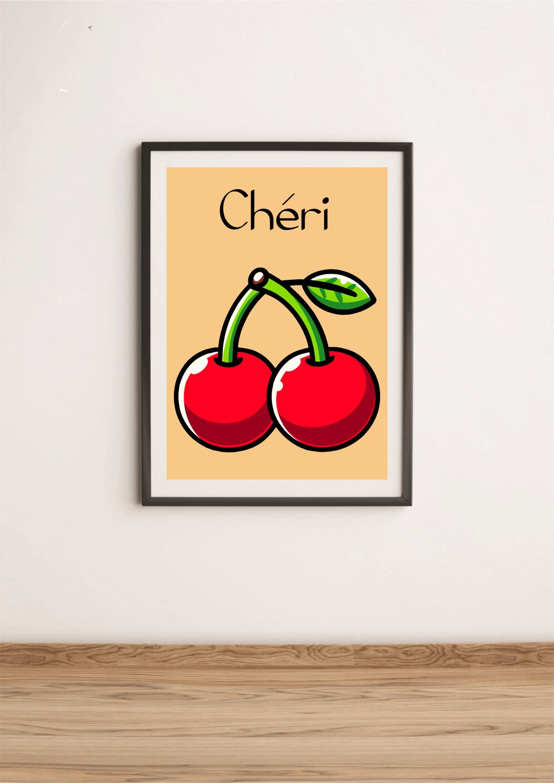 Chéri Red Cherry Print - Baby Keo