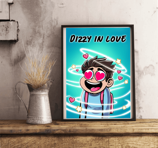 Dizzy in Love Print - Baby Keo