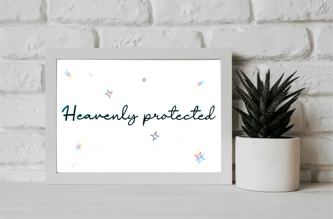 Heavenly protected Print - Baby Keo