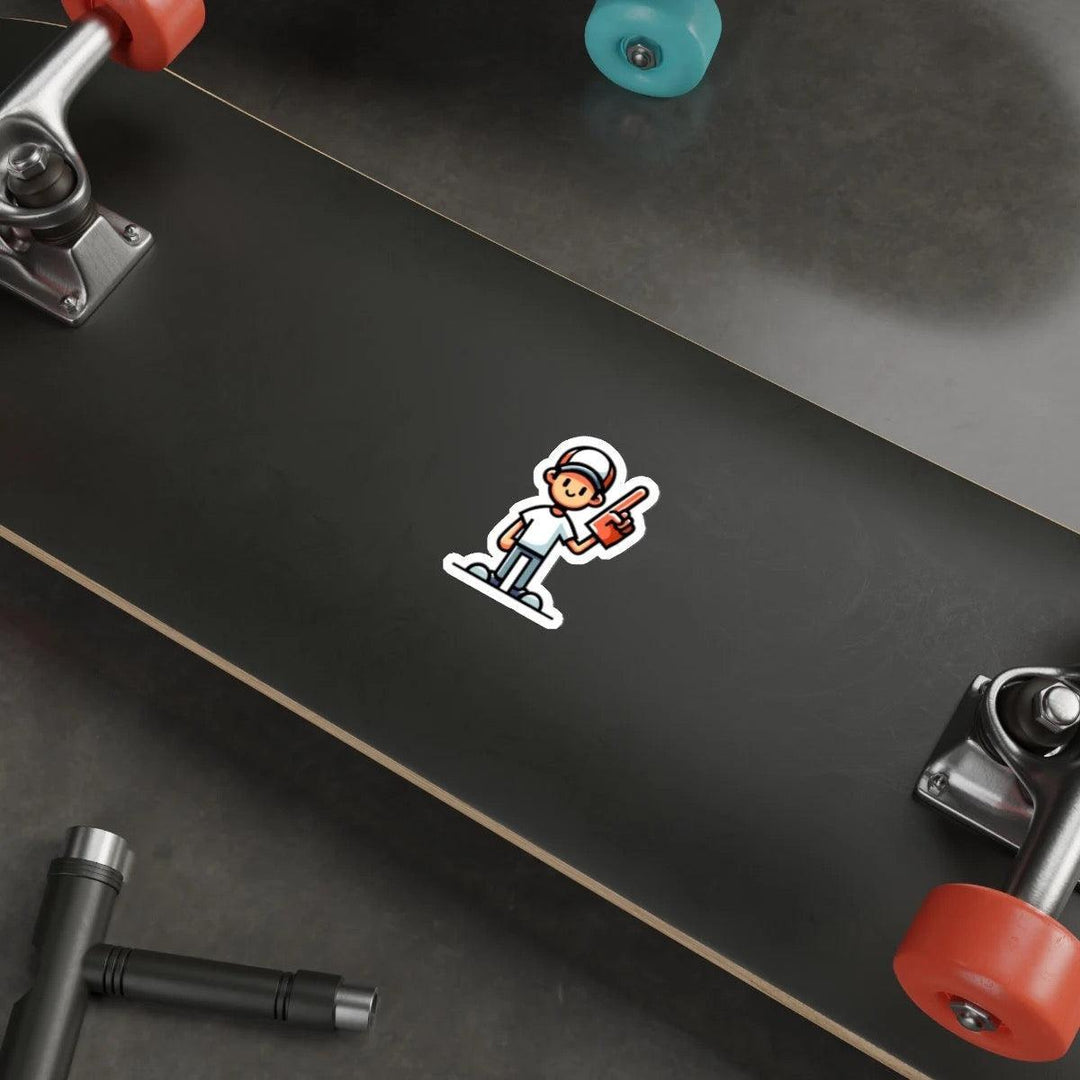 Cartoon Sport Fan Waterproof Sticker - Baby Keo