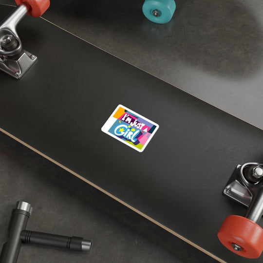 A bold, colorful design featuring the phrase "I&