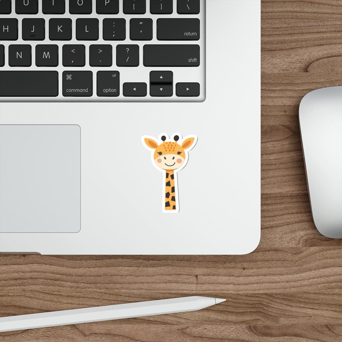 Playful Giraffe Waterproof Sticker – Baby Keo
Add a cute safari vibe with this playful giraffe sticker. Bright and cheerful, it's made with waterproof material for long-lasting use on water bottles, laptops, or notebooks. Baby Keo.