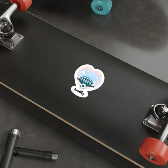 Waterproof sticker featuring the iconic Wembley Stadium logo, perfect for football fans to decorate laptops, water bottles, or notebooks while showing off their love for the sport - Baby Keo