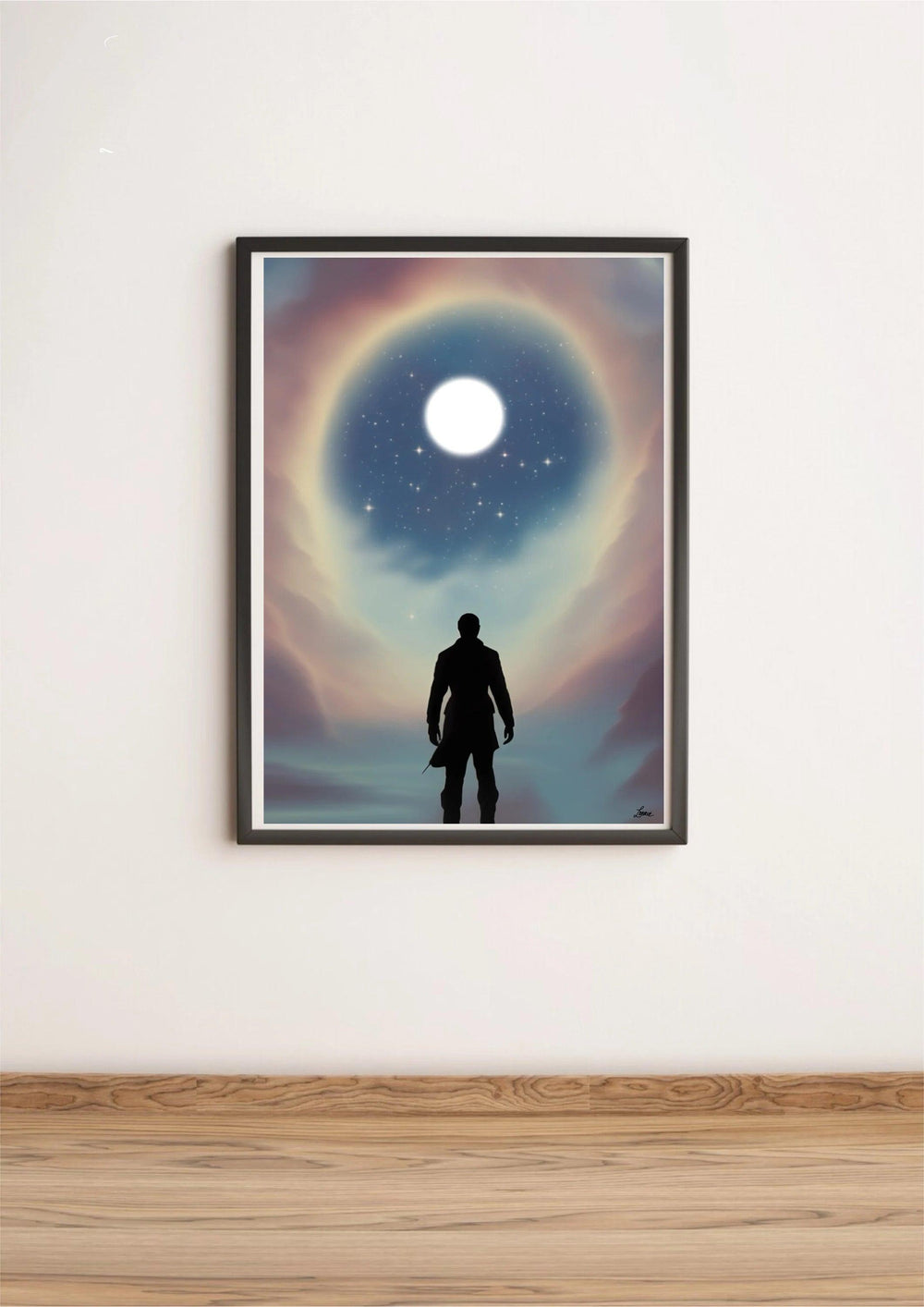 Celestial Contemplation Print - Baby Keo