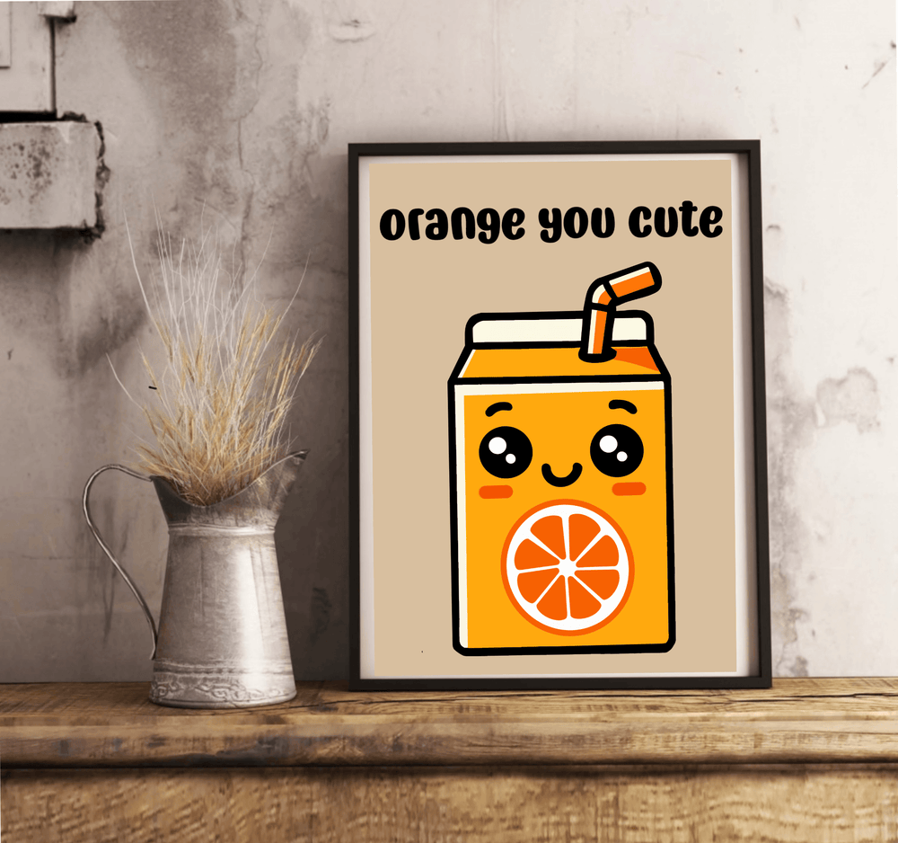 Orange you cute Print - Baby Keo