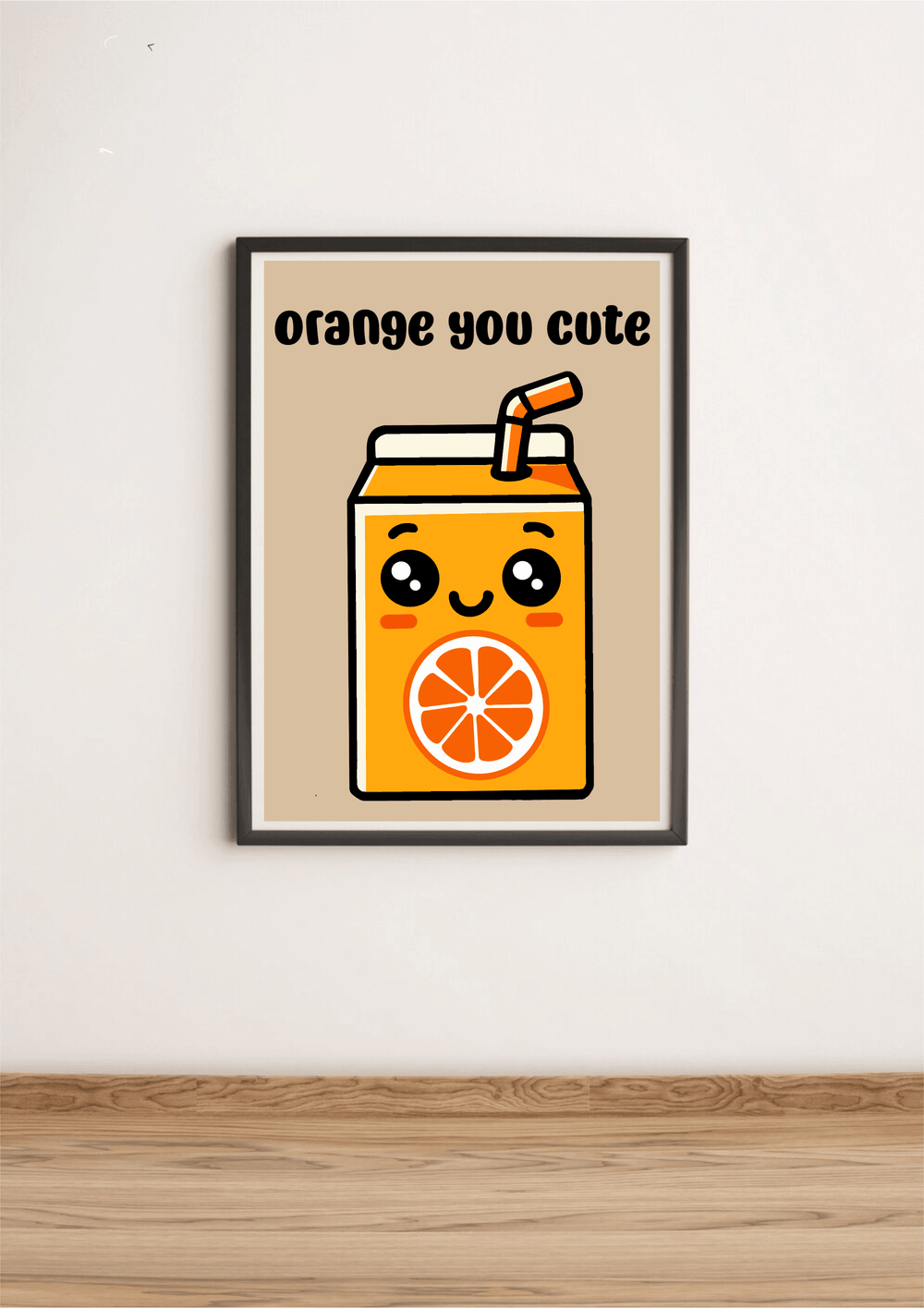Orange you cute Print  KEOLIX 