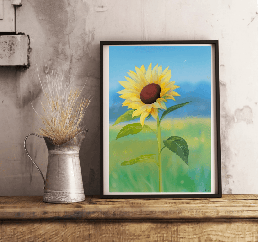 Sunflower Artwork - Baby Keo