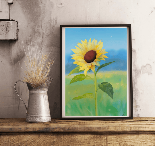 Sunflower Artwork - Baby Keo