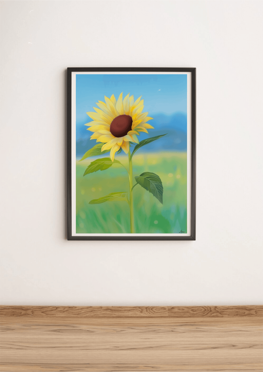 Sunflower Artwork - Baby Keo