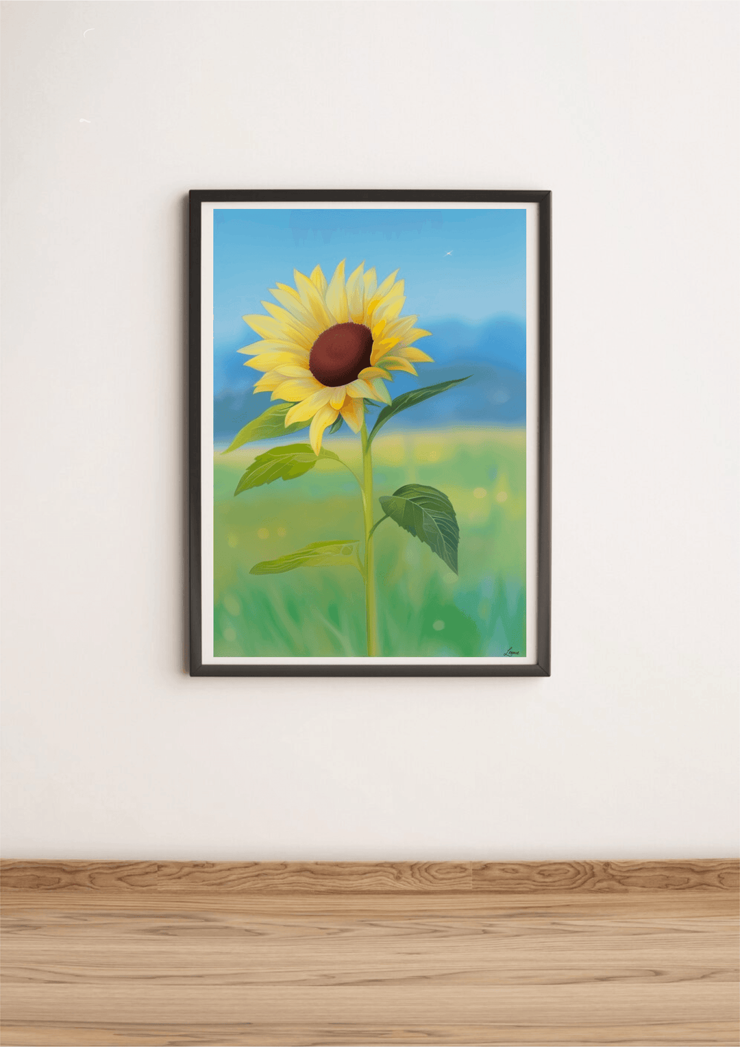 Sunflower Artwork - Baby Keo