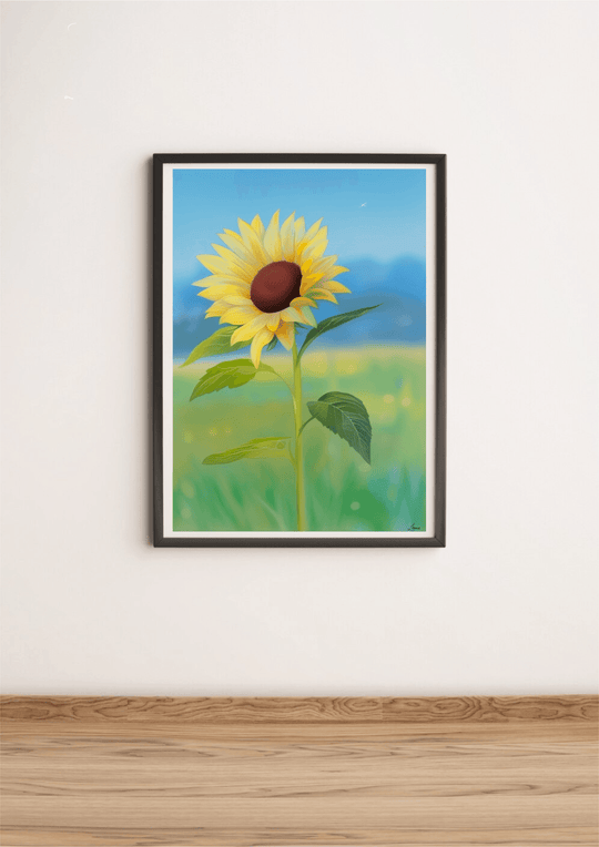 Sunflower Artwork - Baby Keo