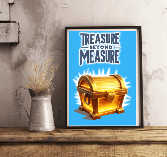 Treasure Beyond Measure Print - Baby Keo