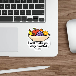 Very Fruitful Sticker | Genesis 17:6