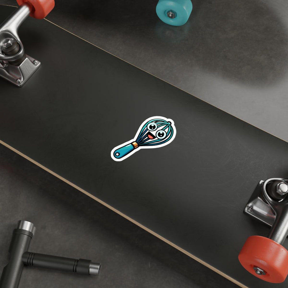 Fun whisk waterproof sticker, great for bakers and kitchen lovers to personalize their items. KEOLIX 