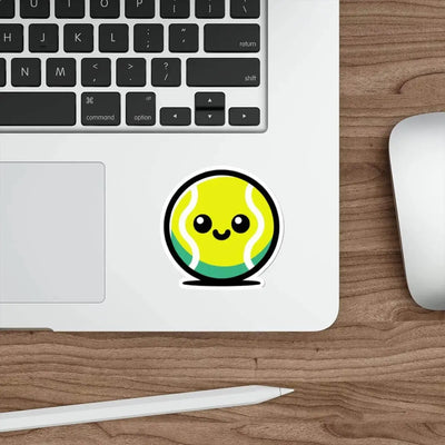 Cartoon Tennis Ball Sticker