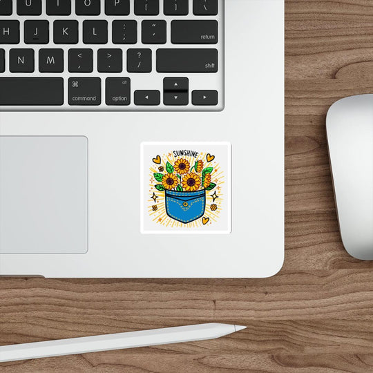 
A vibrant, happy sun in a pocket design to brighten your day. This sticker is perfect for adding a pop of color to your devices and is waterproof for outdoor or indoor use.  KEOLIX 