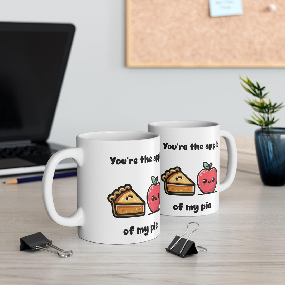 'You're Straight Up So Cash Money' Mug - "White ceramic mug featuring a retro-inspired design with the text 'You're Straight Up So Cash Money,' adding a fun and nostalgic touch.