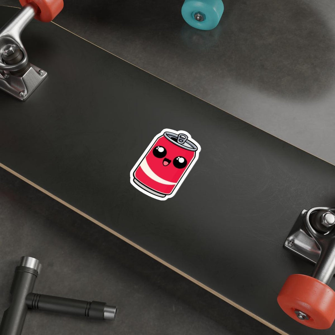 Bright and bubbly soda can waterproof sticker for those who love fun and fizzy drinks.  KEOLIX 